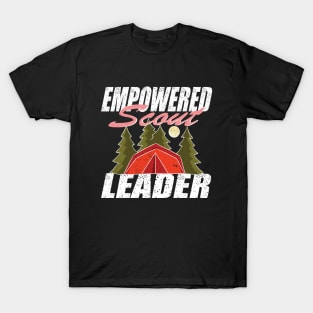 Empowered  Scout Leader troop leader T-Shirt